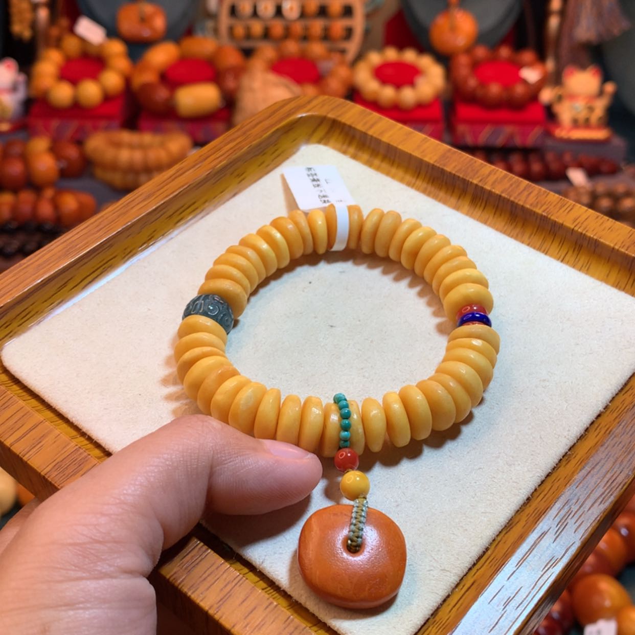 【闪购商品】蜜蜡手串未镶嵌蜜蜡手串