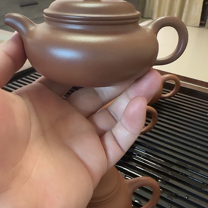 紫砂茶壶景州仿古