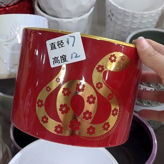 陶瓷外贸尾货多肉绿植陶瓷花盆