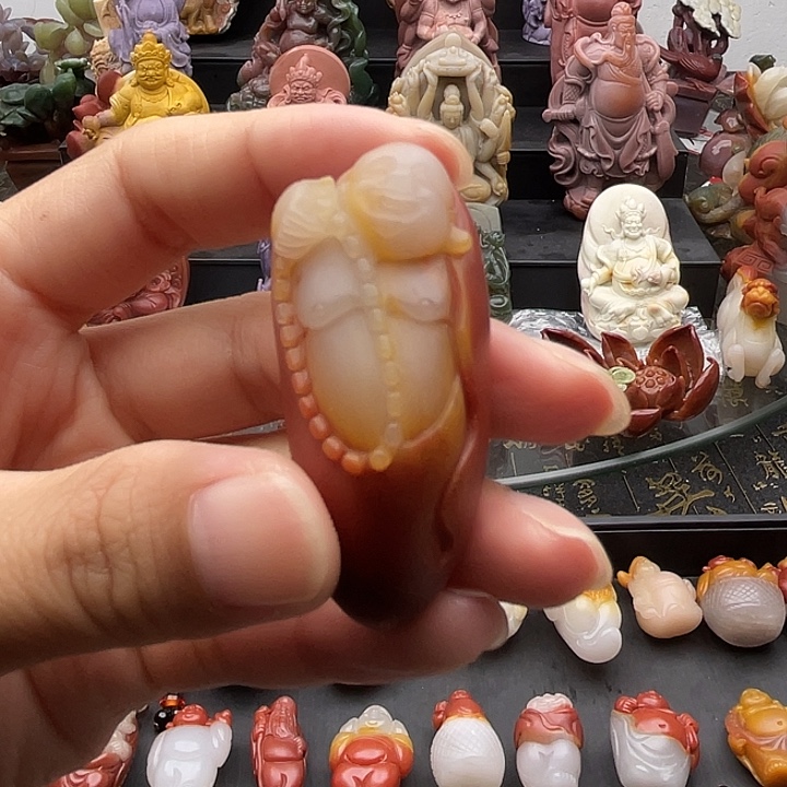 石英质玉未镶嵌吊坠
