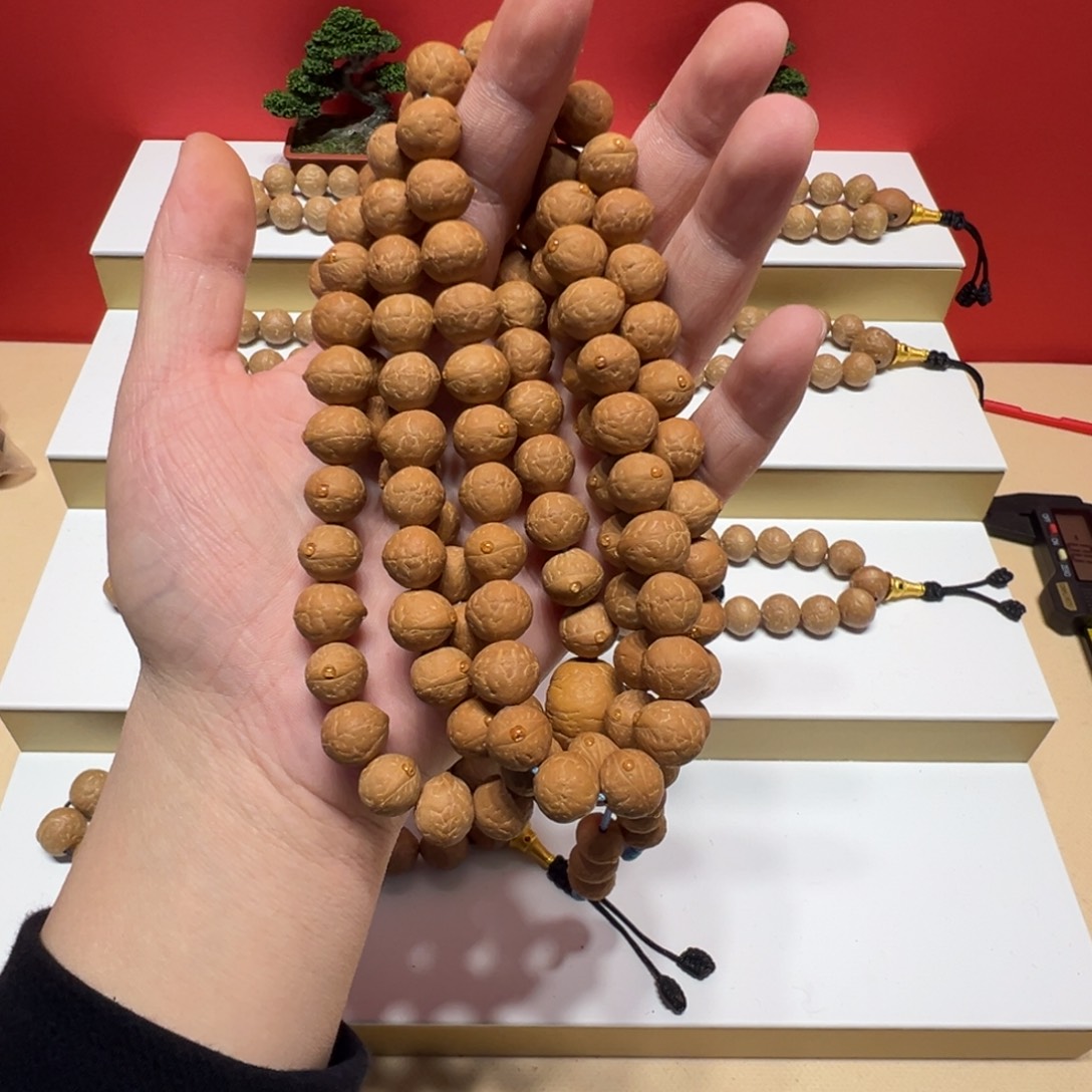 手串凤眼菩提11mm凤眼菩提108颗矮桩