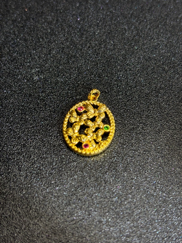 18k金 Au750 吊坠 送链子 A389