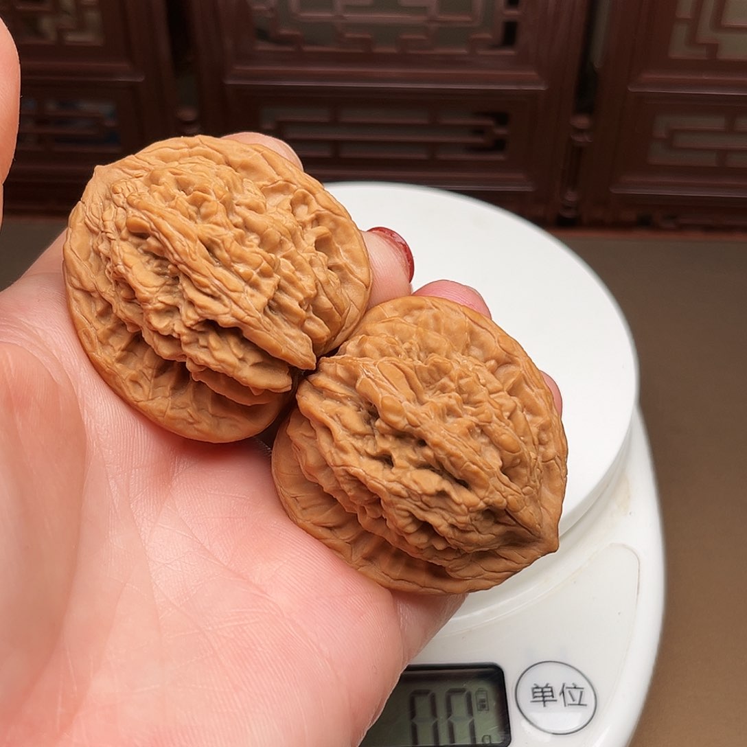 文玩核桃把件深***师