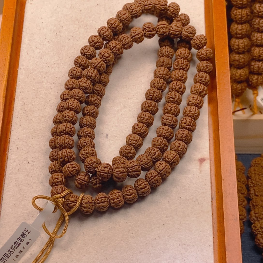 手串金刚菩提108勿里达纯血老树王10.0