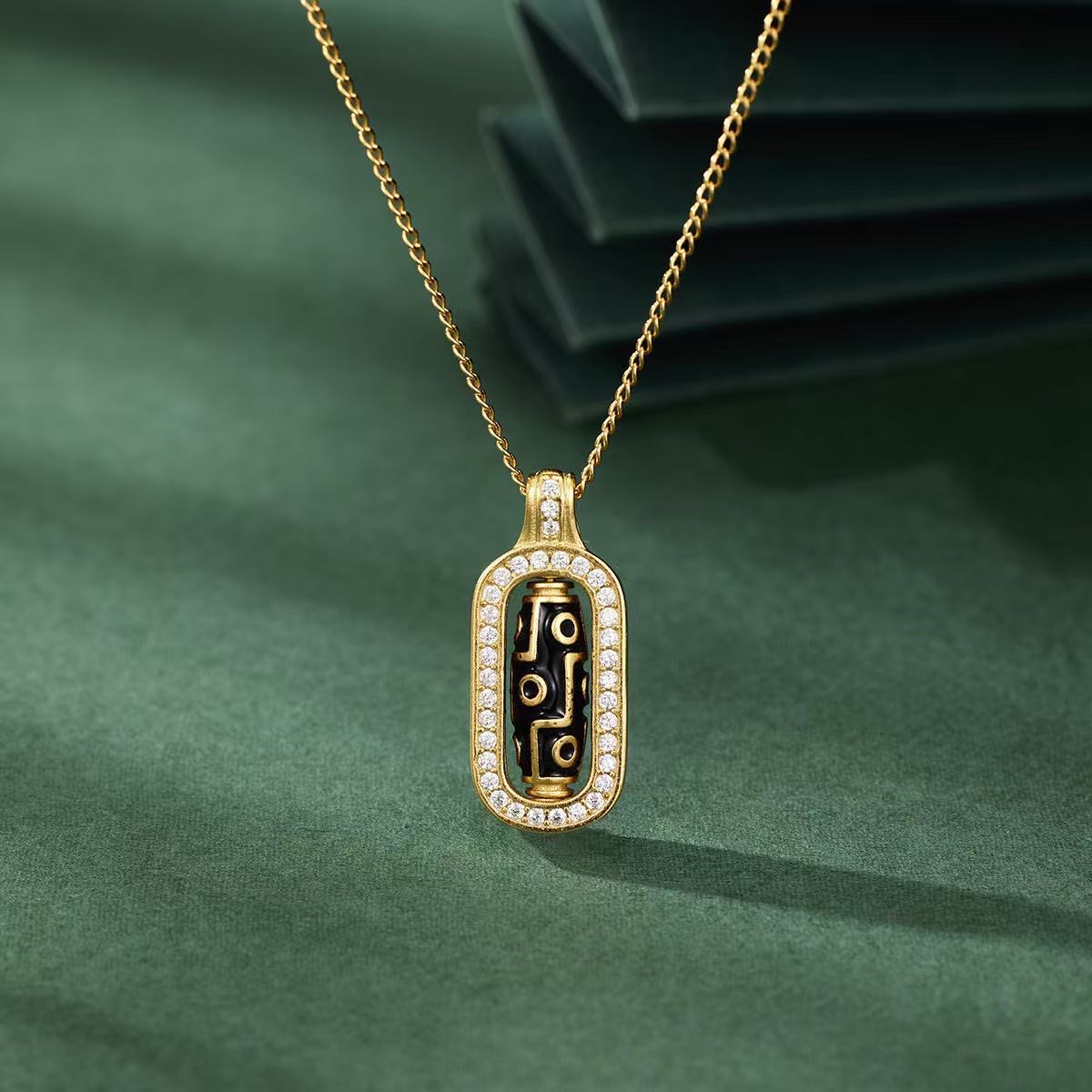 铜合金项链 新中式轻奢气质百搭时尚国风D1778-2759