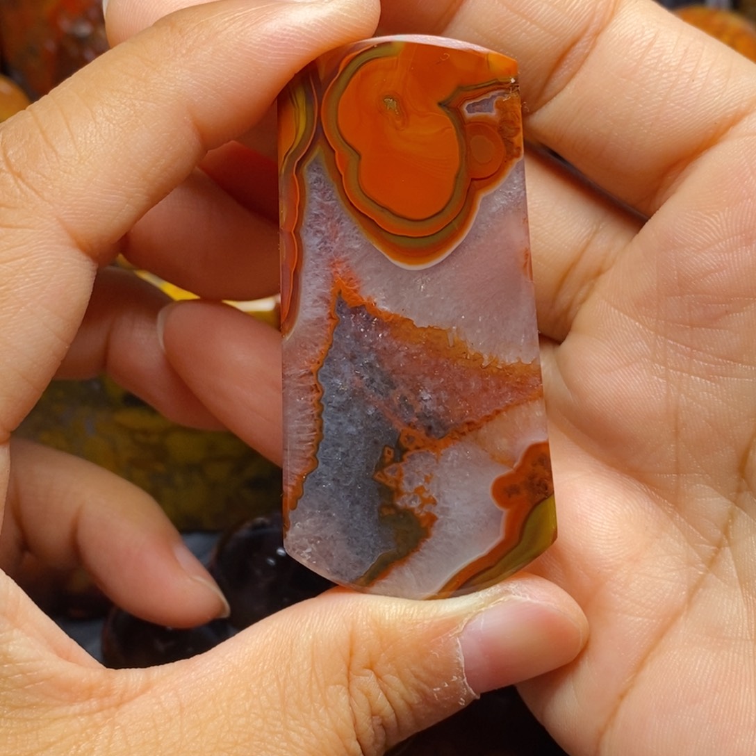 玛瑙/玉髓吊坠(不含链)未镶嵌A***樂