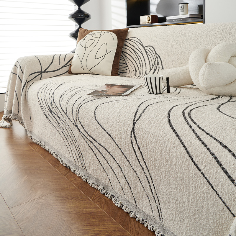 四季通用沙发巾盖布通用全包一片式沙发垫套罩巾防尘可机洗沙发毯