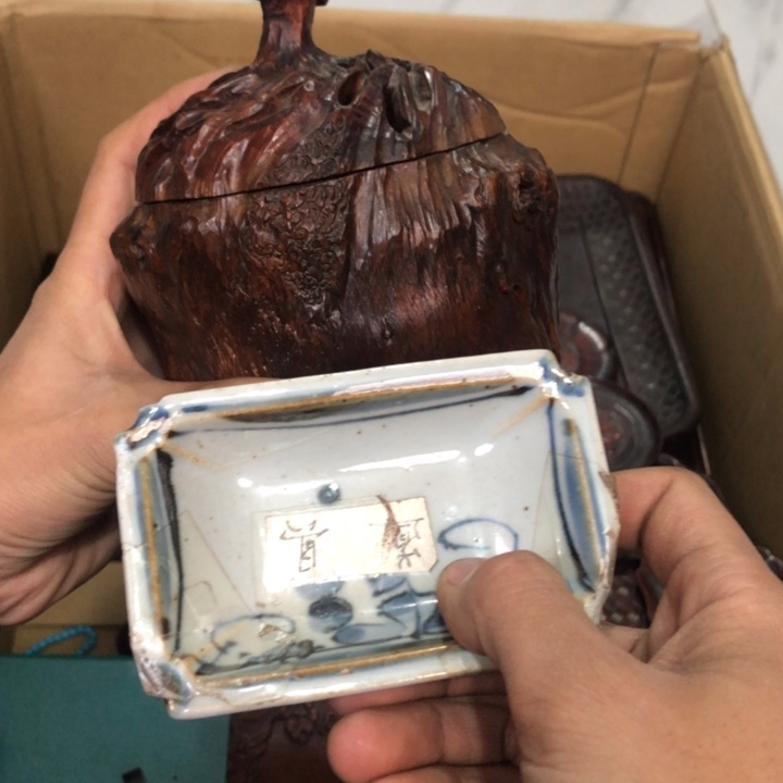 陶瓷孤品单件车里拍