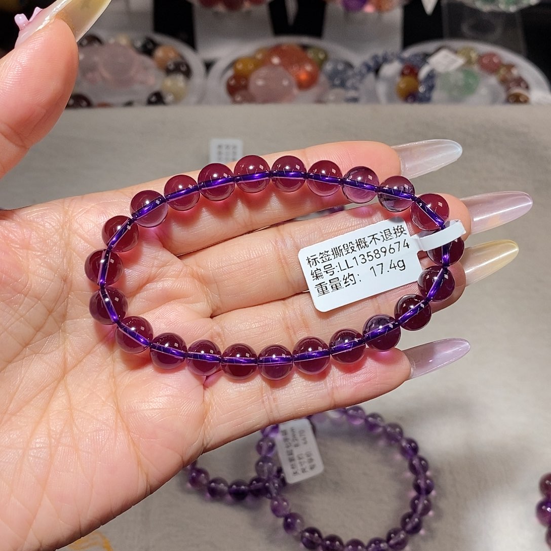 L****水晶手链未镶嵌紫水晶