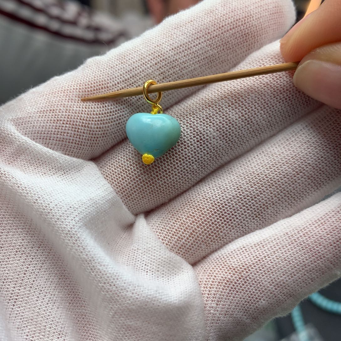 绿松石挂件未镶嵌