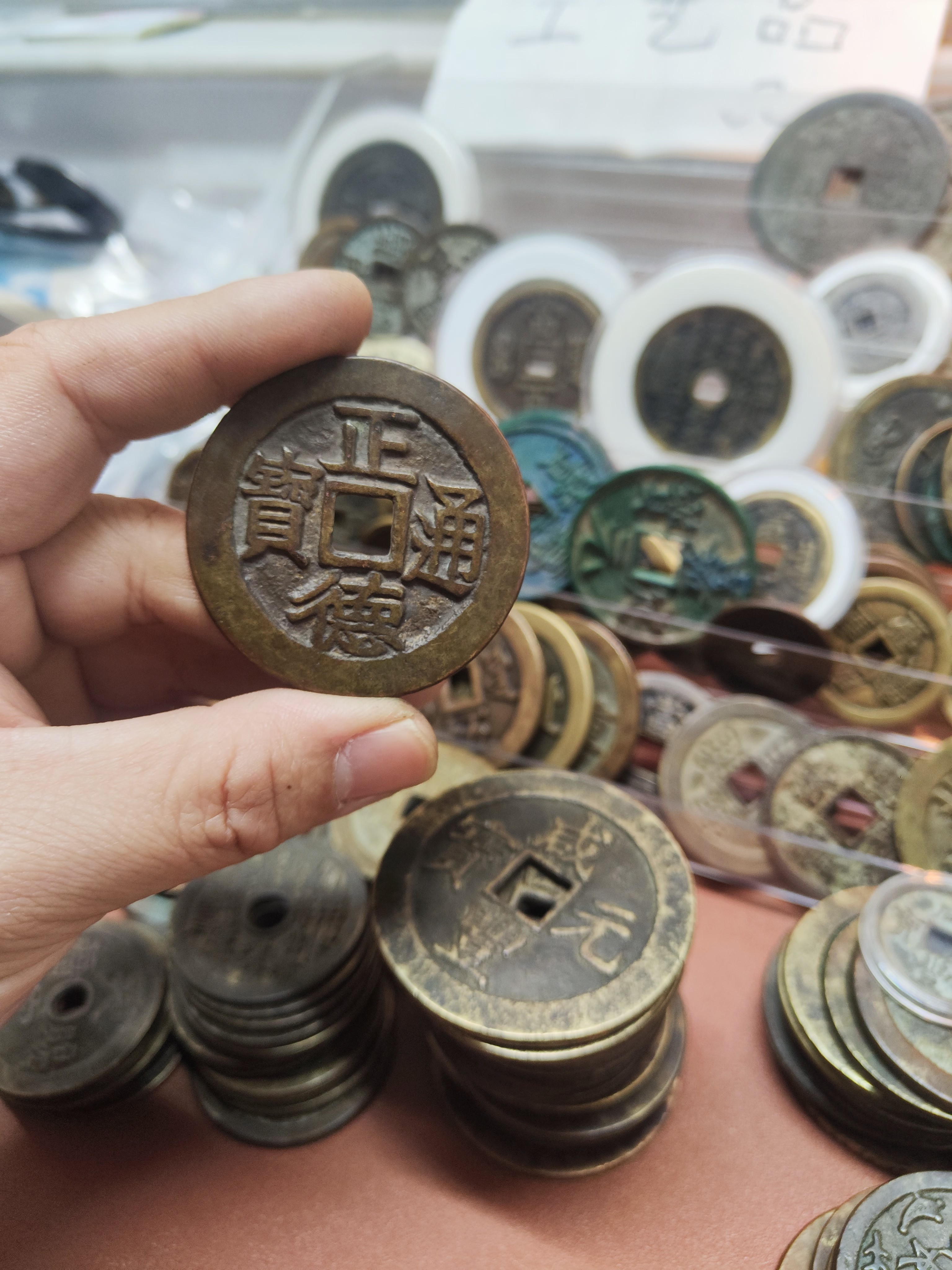 现代文创工艺品正德花钱