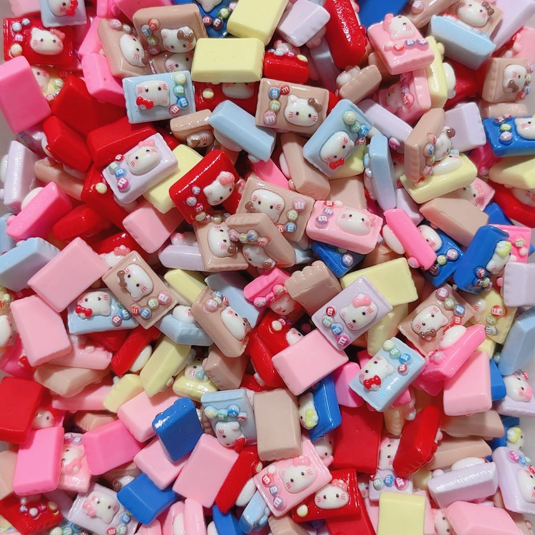 塑料想念金粉迷你m豆袋子100