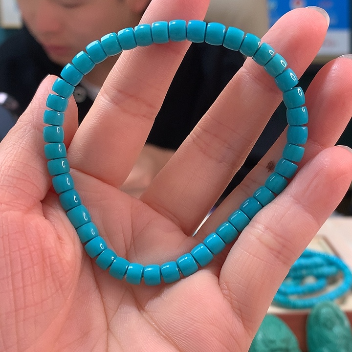 未镶嵌绿松石珠宝奇石洛*