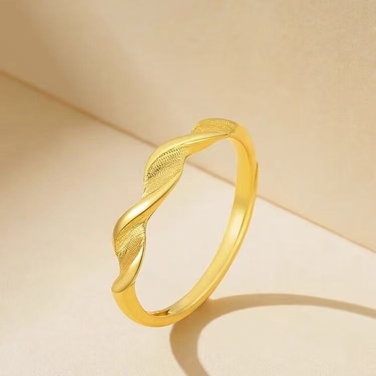 铜合金戒指 莫比乌斯戒指可调节活口指环A108