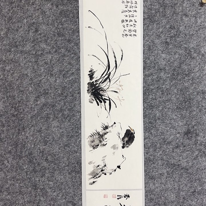 国画闲堂春民国画作品