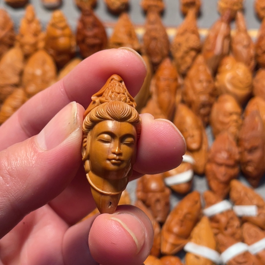 利***）手串/手链橄榄核观音头