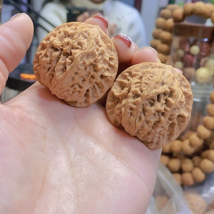 【闪购商品】文玩核桃把件41老款狮子头