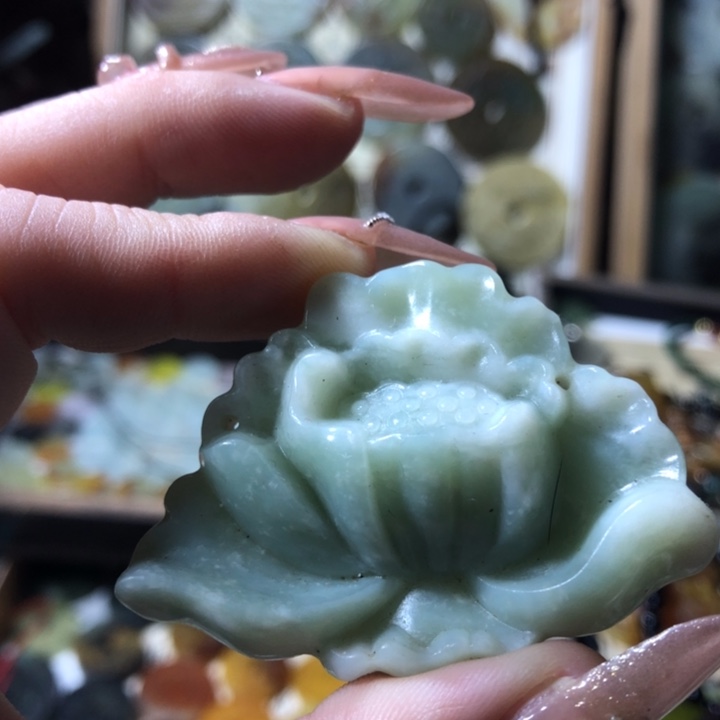 岫玉岫玉挂件未镶嵌