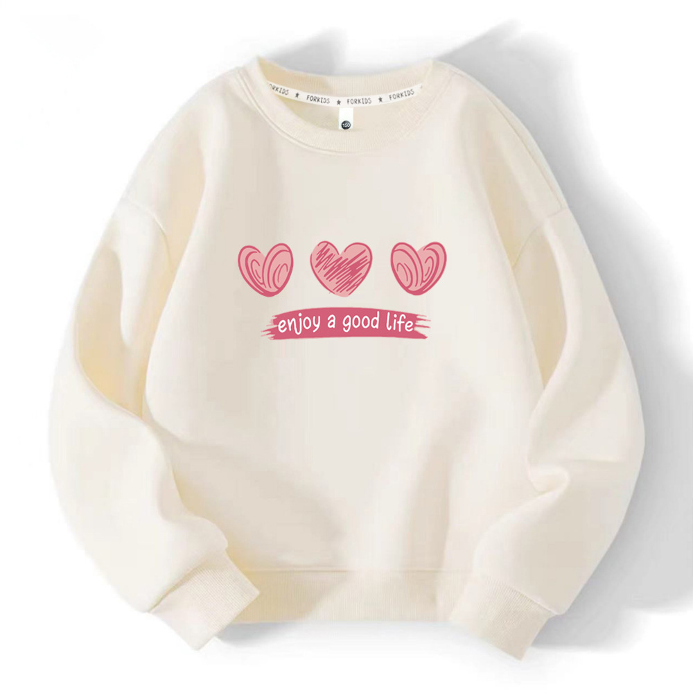 女童纯棉卫衣2025秋季新款休闲衣服中大童运动衫儿童打底衫上衣潮