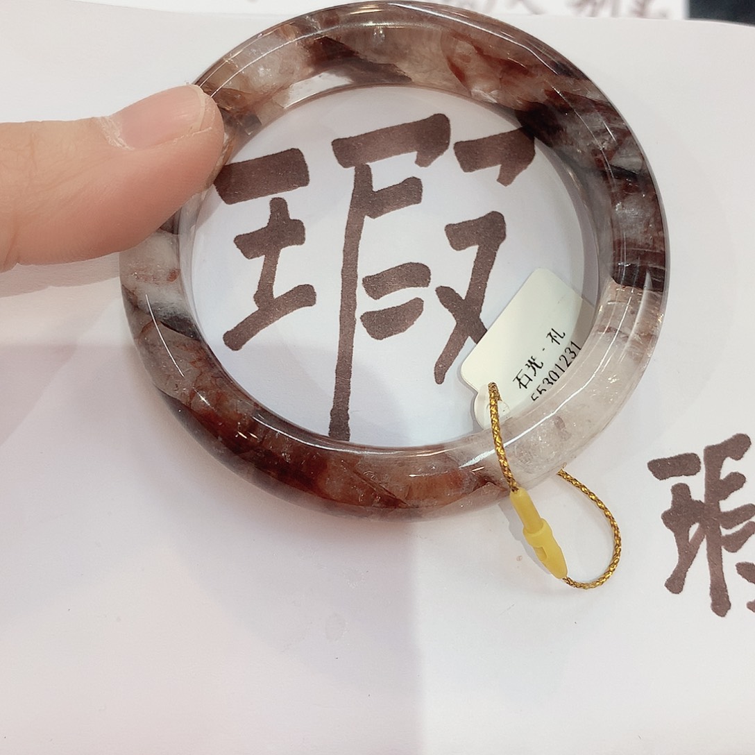 水晶手镯未镶嵌17(5354::)