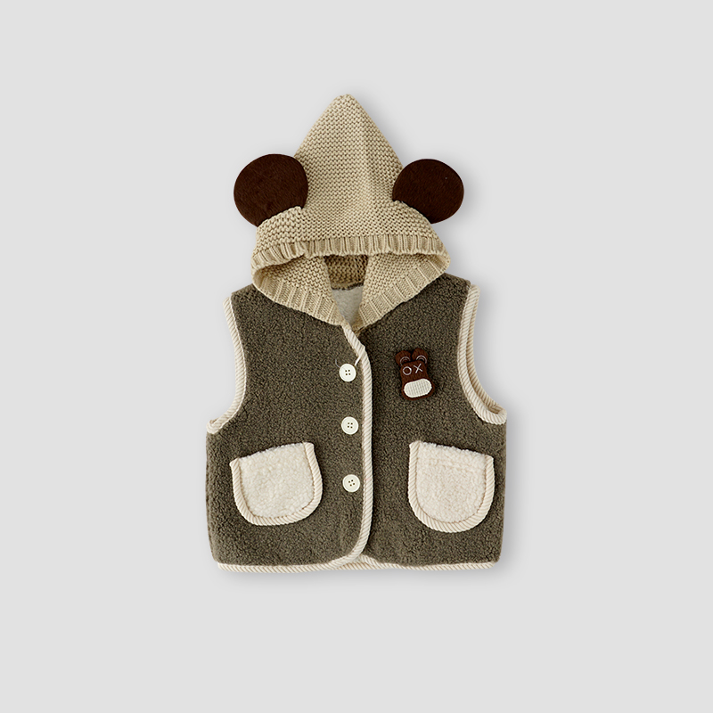 6327儿童加厚马甲