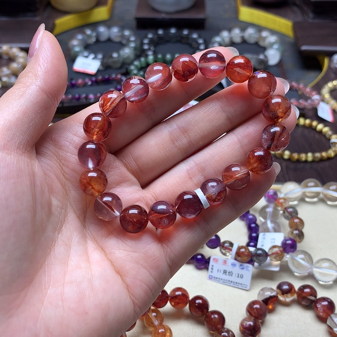 水晶未镶嵌手链手链