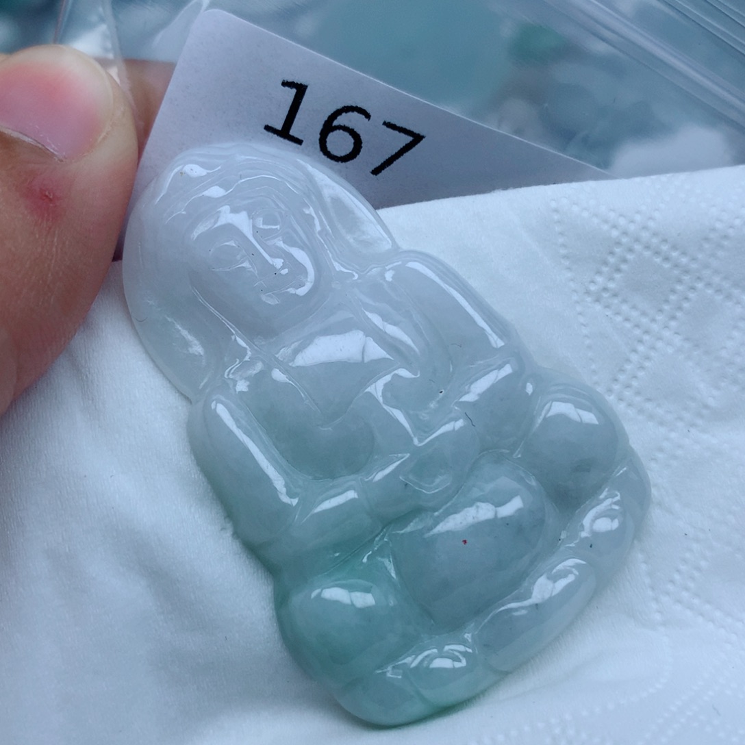 翡翠未镶嵌颈饰珠子翡翠