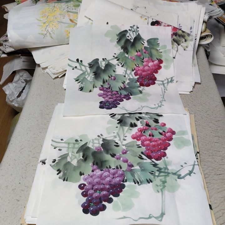 百***川国画国画花鸟花鸟国画