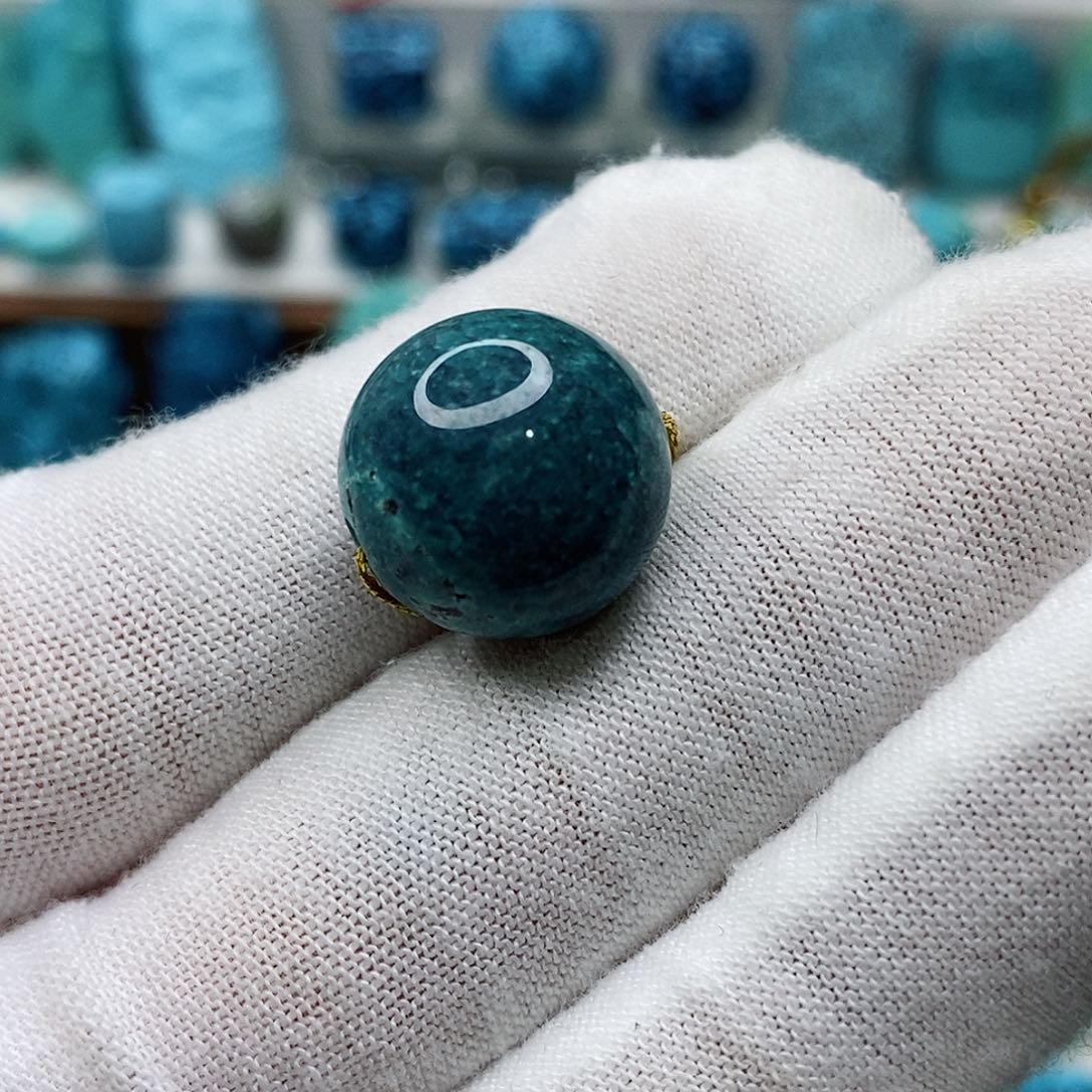 绿松石珠宝奇石未镶嵌八***风