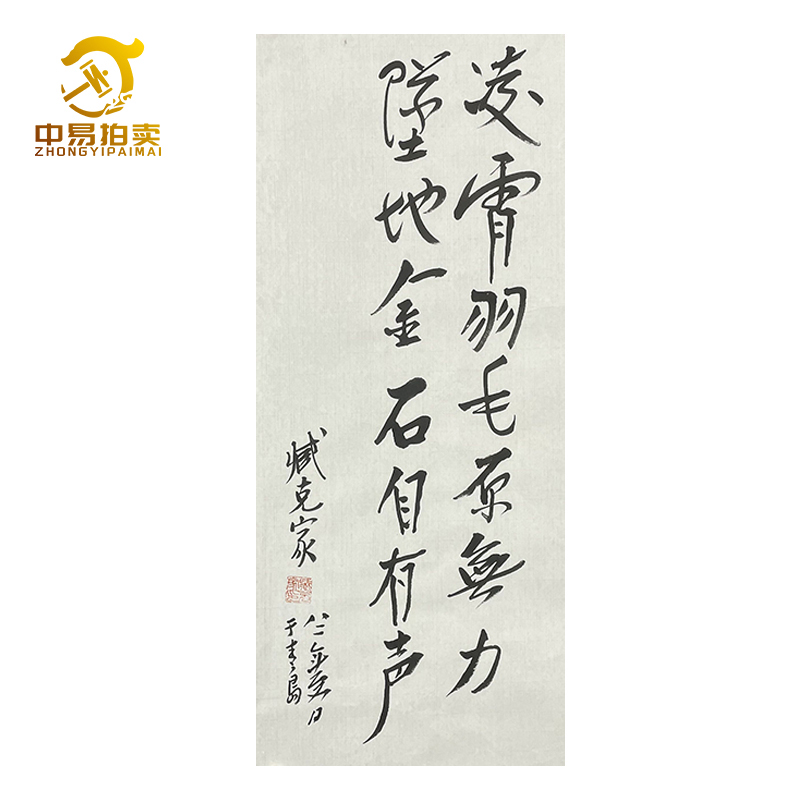 B-0541臧老师软片书法30*69CM