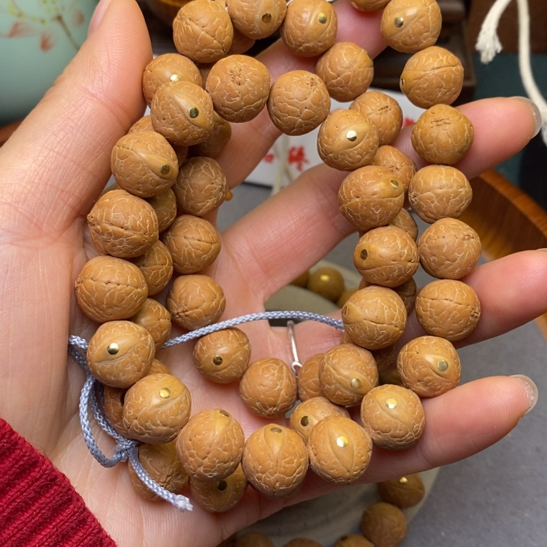 凤眼菩提手串12.5➕铜，54颗手持