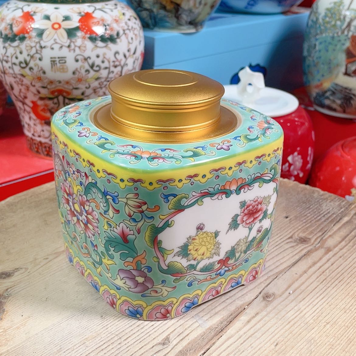 【闪购商品】罐陶瓷茶叶罐密封罐