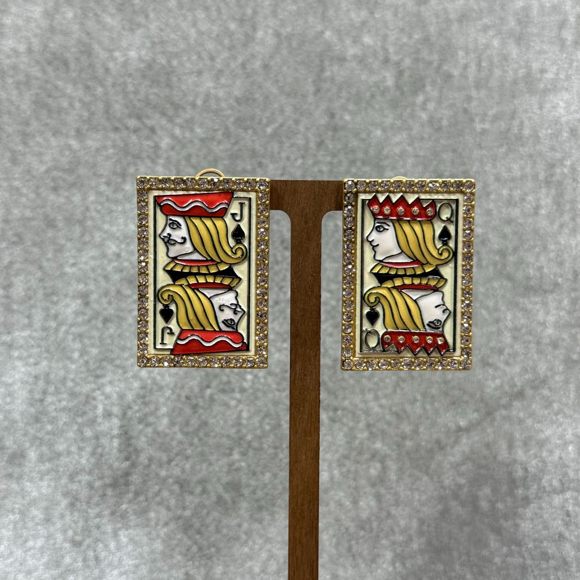 铜合金耳饰 耳钉简约时尚百搭气质复古JQ耳饰