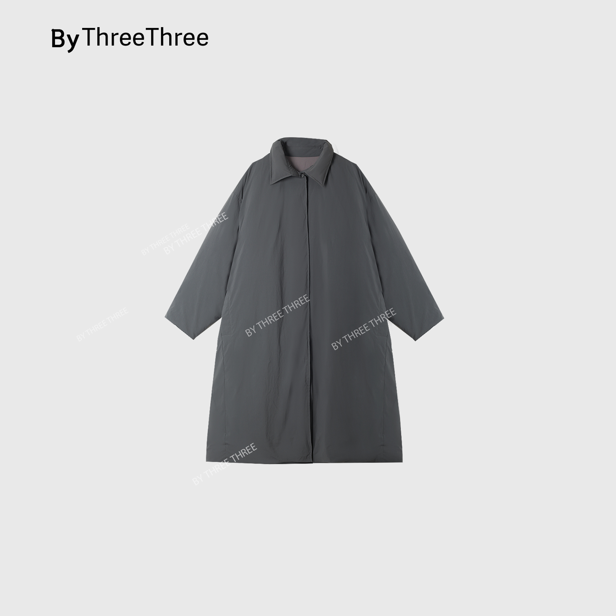  【LiuSanSan】90鹅绒时尚百搭中长鹅绒服