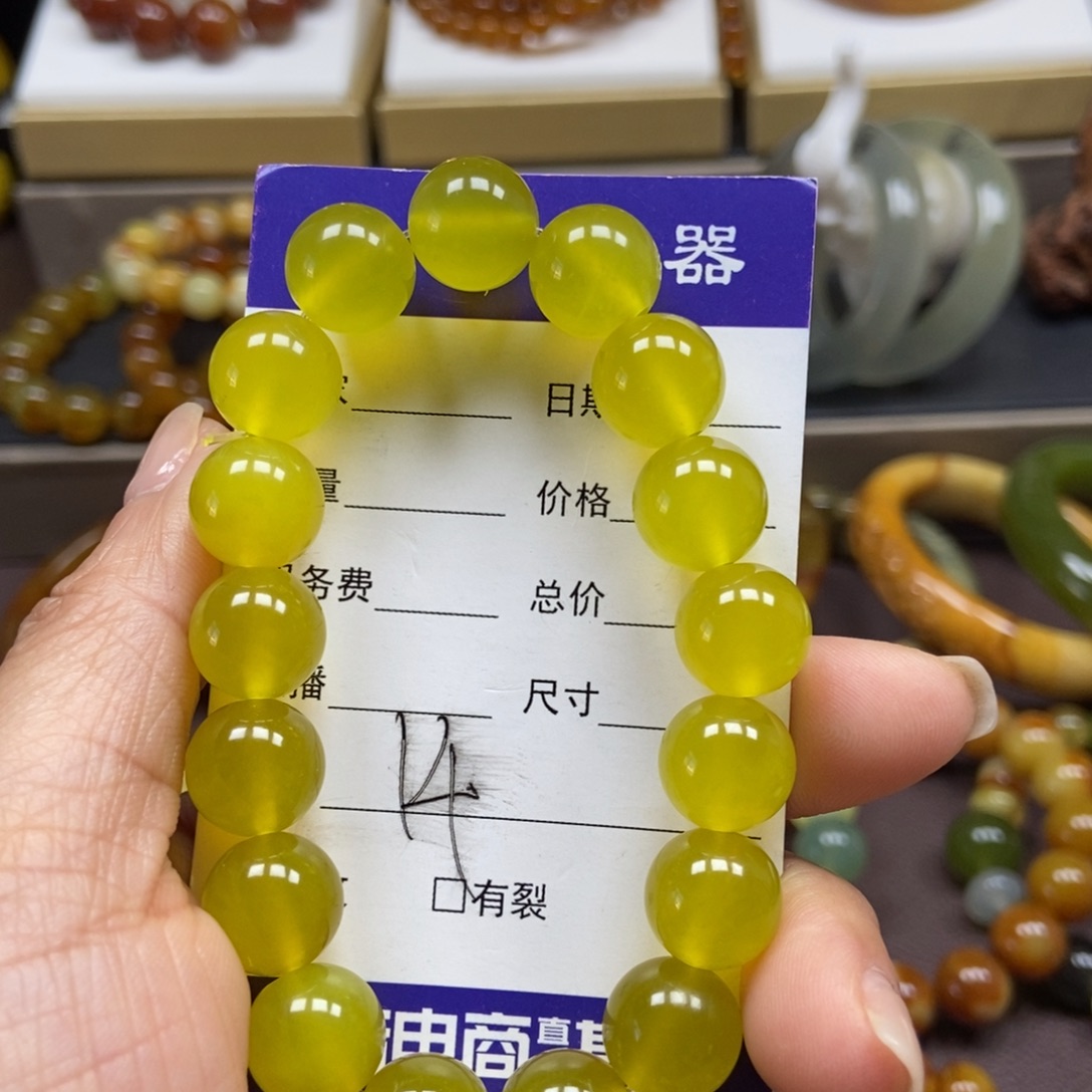 蛇纹石玉未镶嵌手串