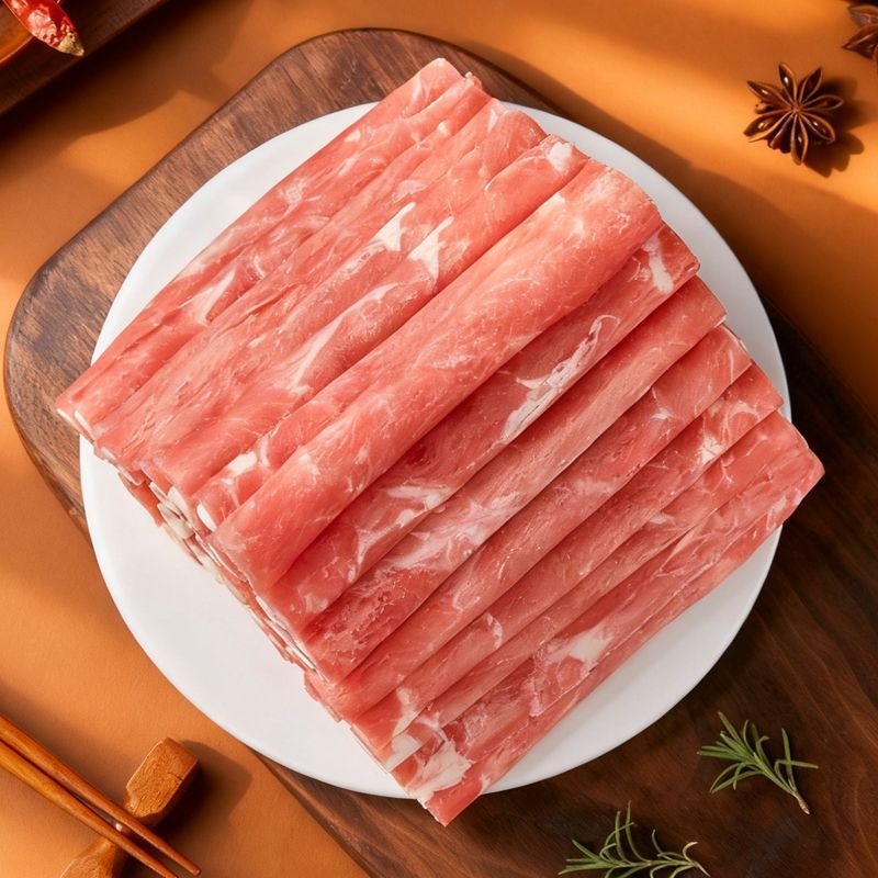 【羊家将】精选羊肉卷 涮锅 熬汤 火锅 做菜必备