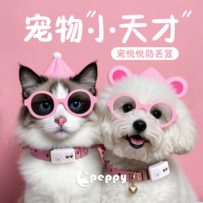 宠悦悦宠物防丢智能项圈寻找狗猫项圈