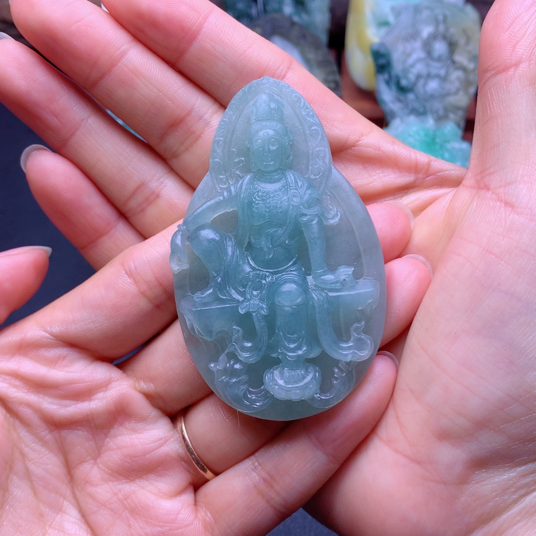 精***国定制翡翠未镶嵌翡翠