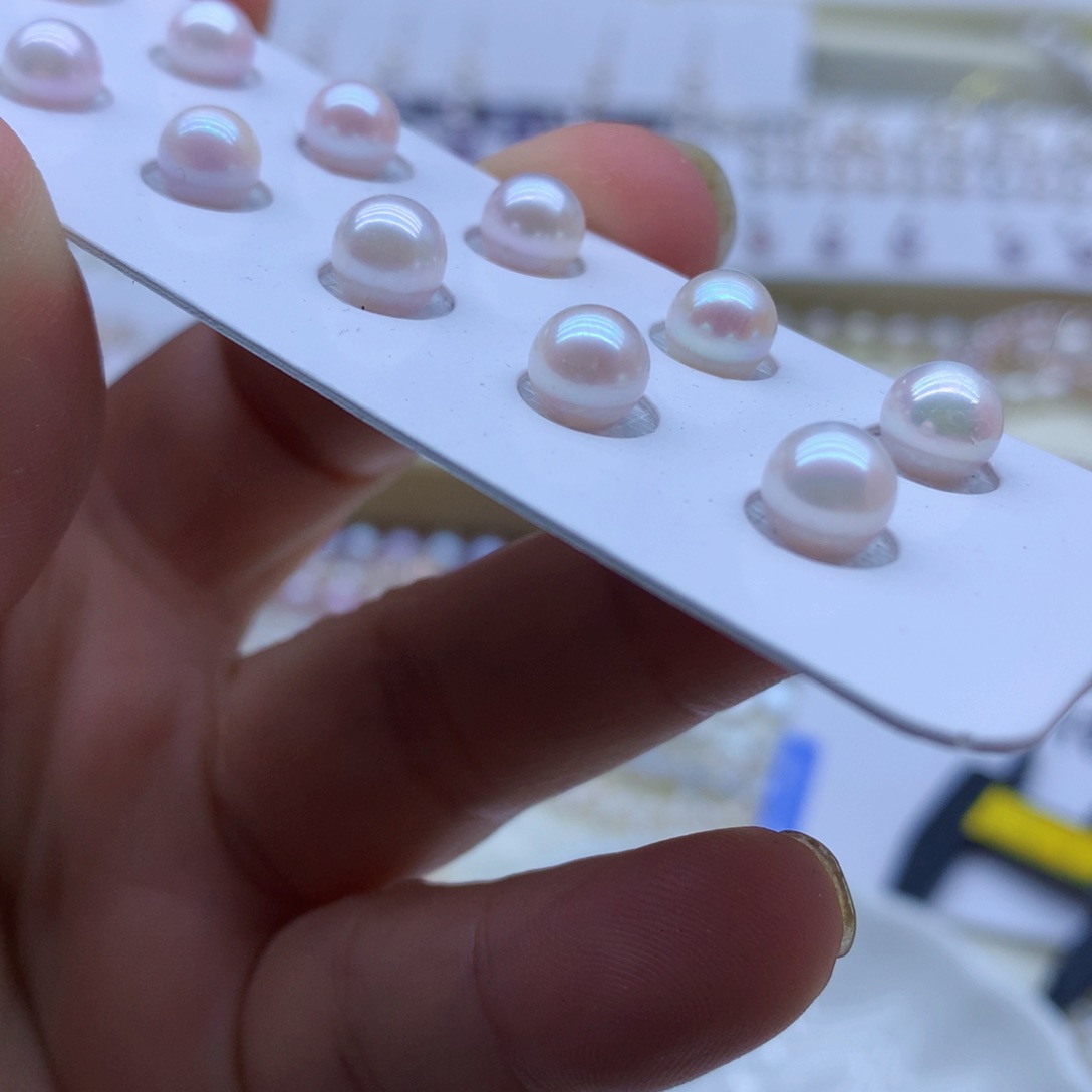 淡水珍珠耳饰未镶嵌