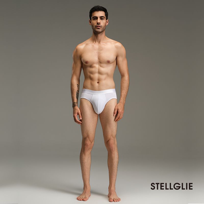 stellglie[星辰系列]亲肤柔软经典兰精莫代尔丝滑运动三角内裤