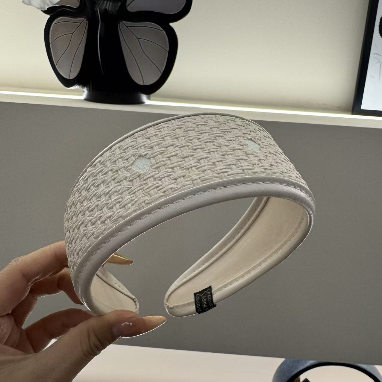 白三彩宽版气质发箍-67738