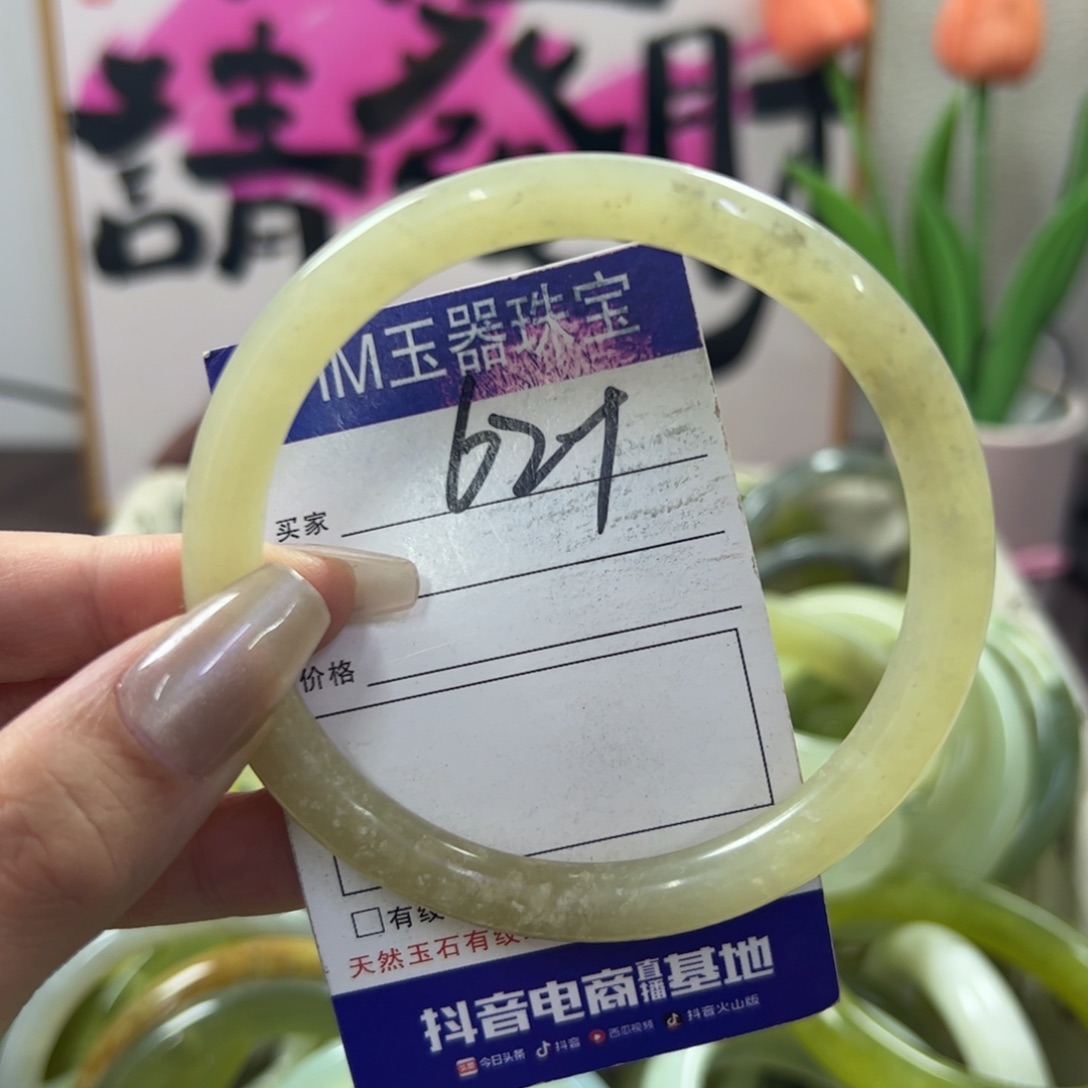 蛇纹石玉手镯未镶嵌252
