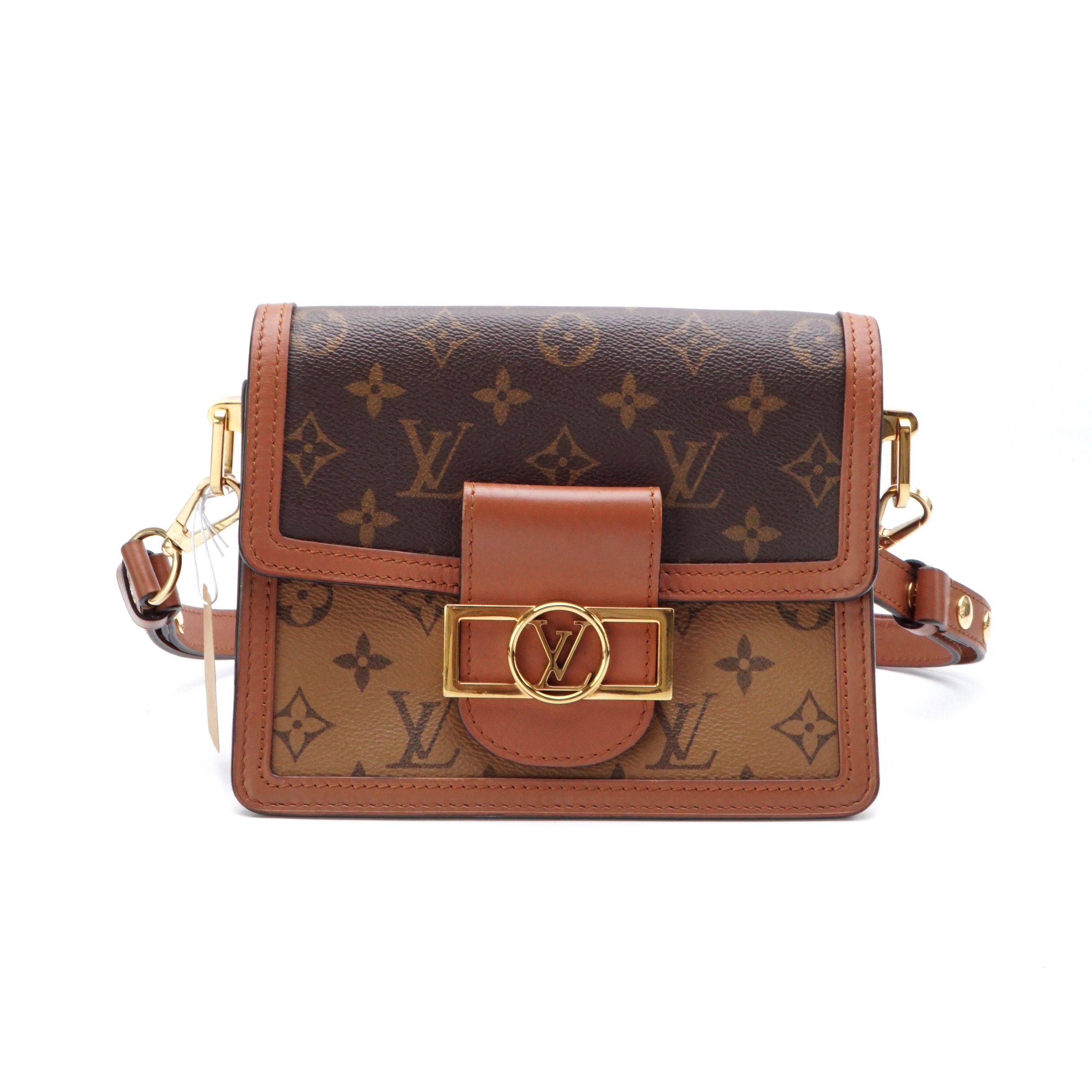 95新 LouisVuitton/路易威登 （芯片款带铜牌）达芙妮小号 12039