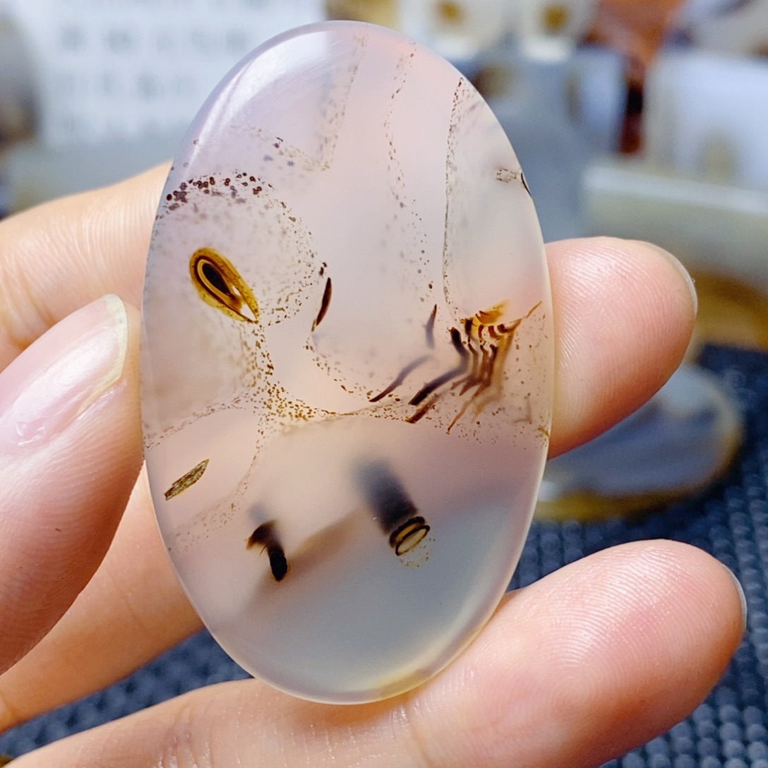 玛瑙/玉髓未镶嵌珠宝半成品