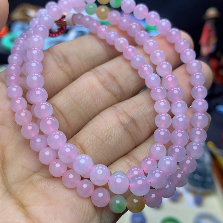 未镶嵌翡翠手串翡翠 5+ 