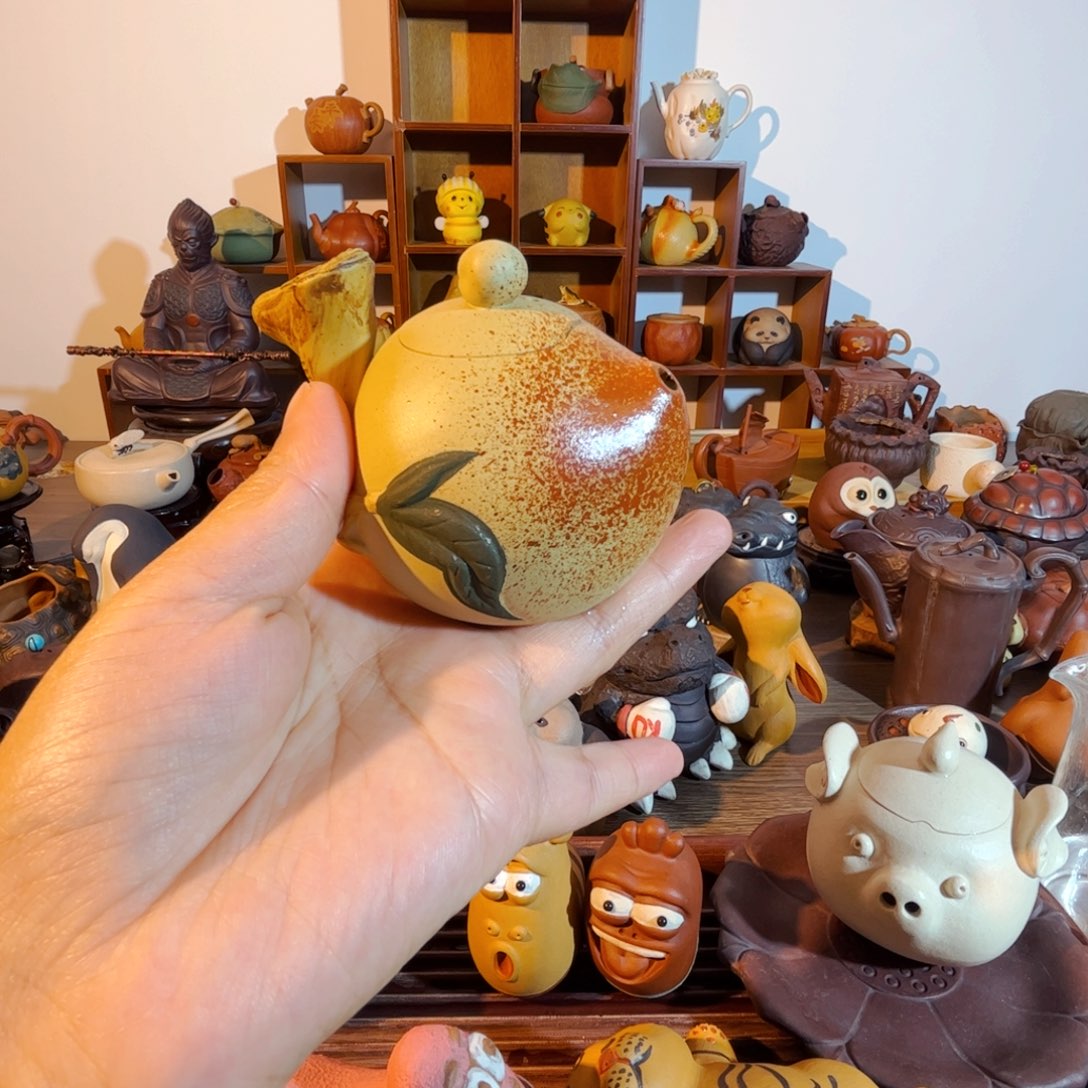 紫砂茶壶纯手工制作过程非常吧