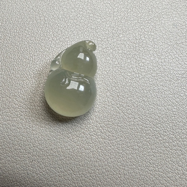 幻巧玉雕 缅甸天然a货翡翠 葫芦