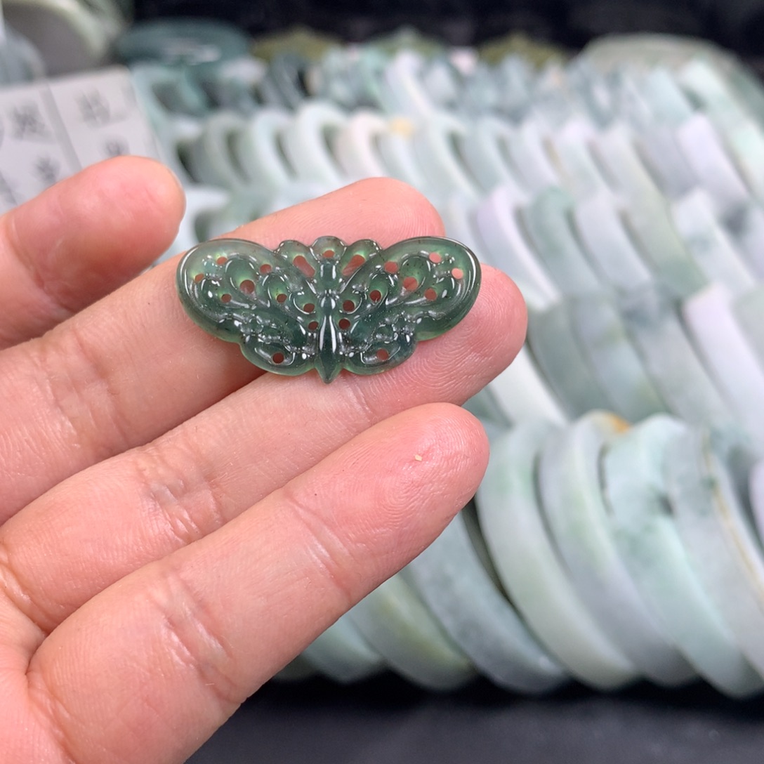 *****翡翠未镶嵌吊坠(不含链)