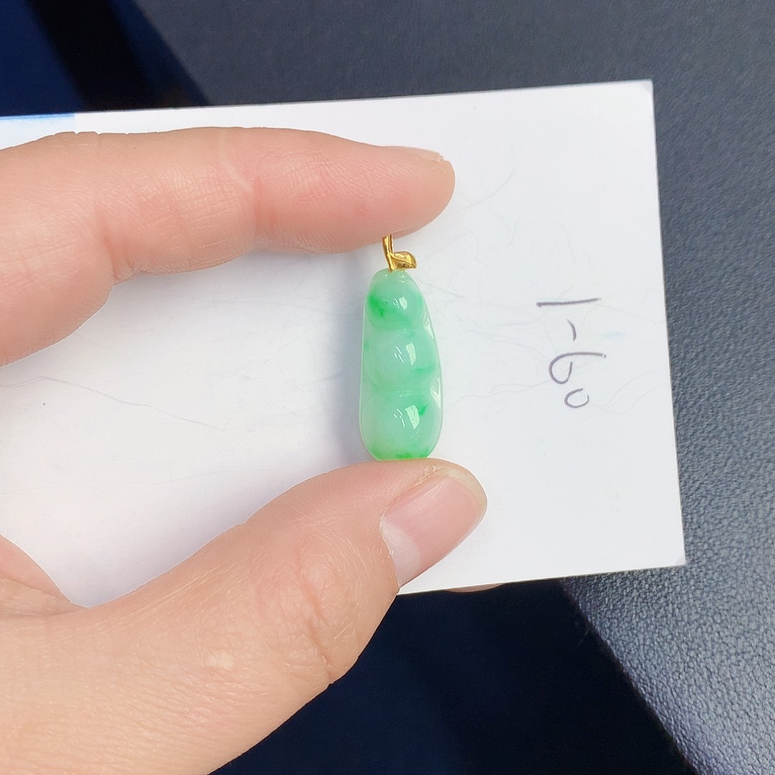 【闪购商品】翡翠颈饰18K金镶嵌000000000