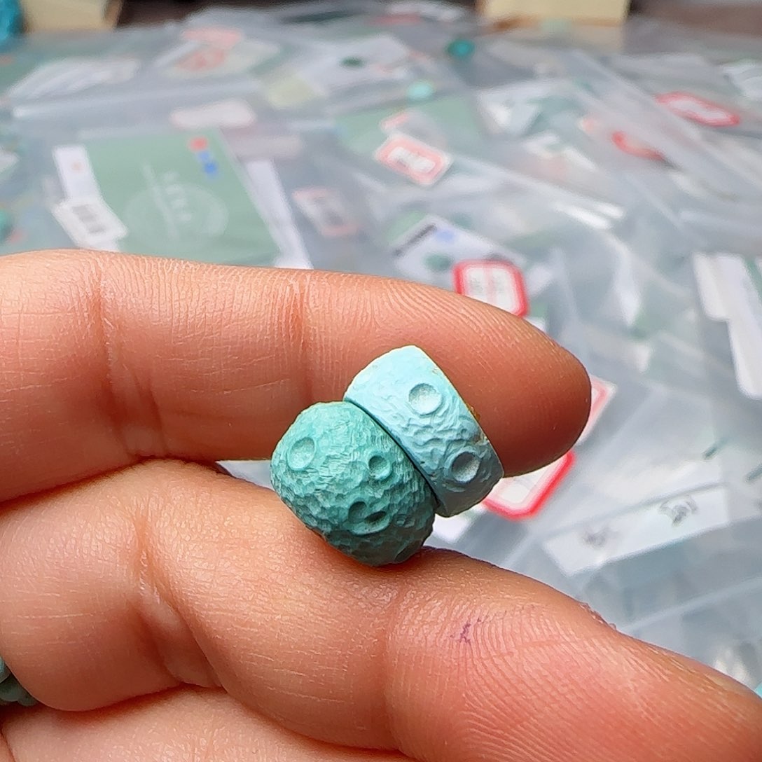 绿松石珠宝半成品未镶嵌